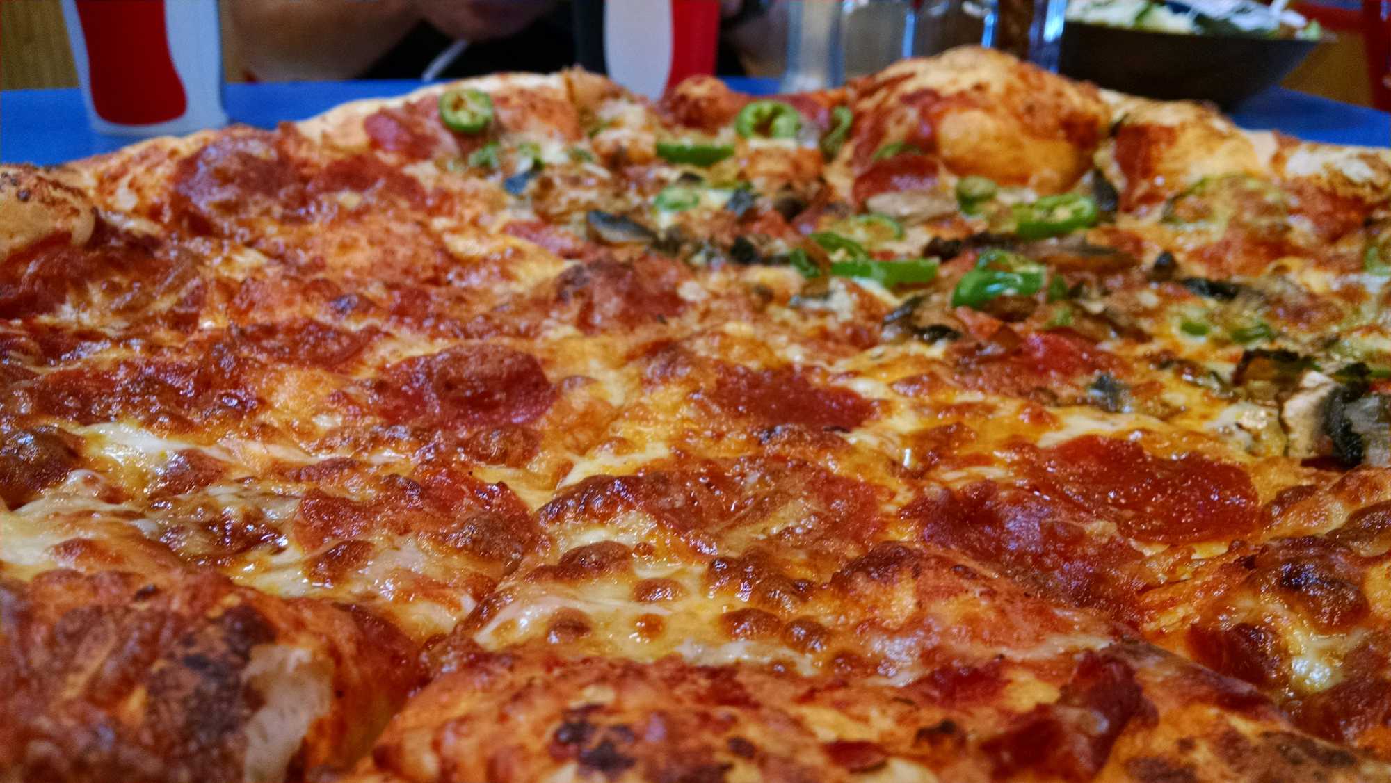 large cheese pizza